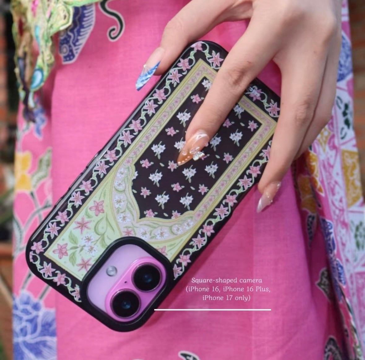 CBA Kubah Black iPhone Case - Raya Collection by Casesbyazza