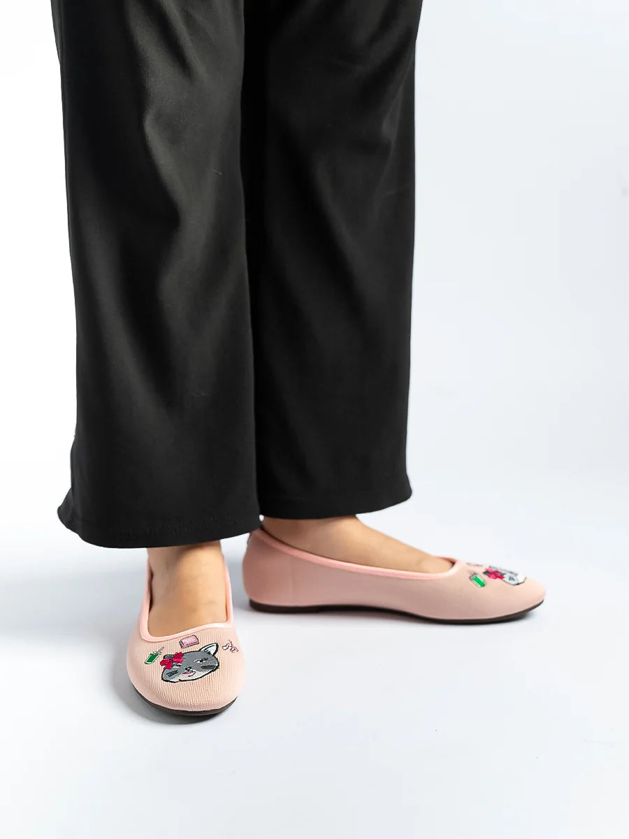 H2U x ANNJFR Pipi Purrincess Flats