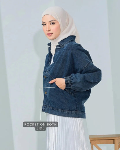 HW [TOP ONLY] Niccole Denim Jacket
