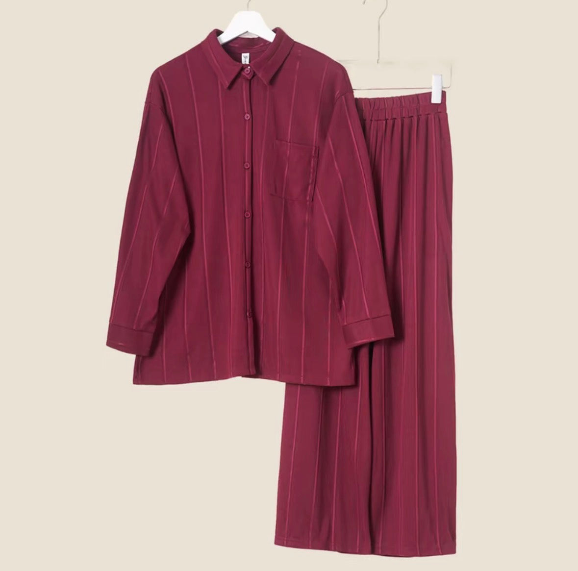 YM Ella Set (Blouse & Pants) - Free Size