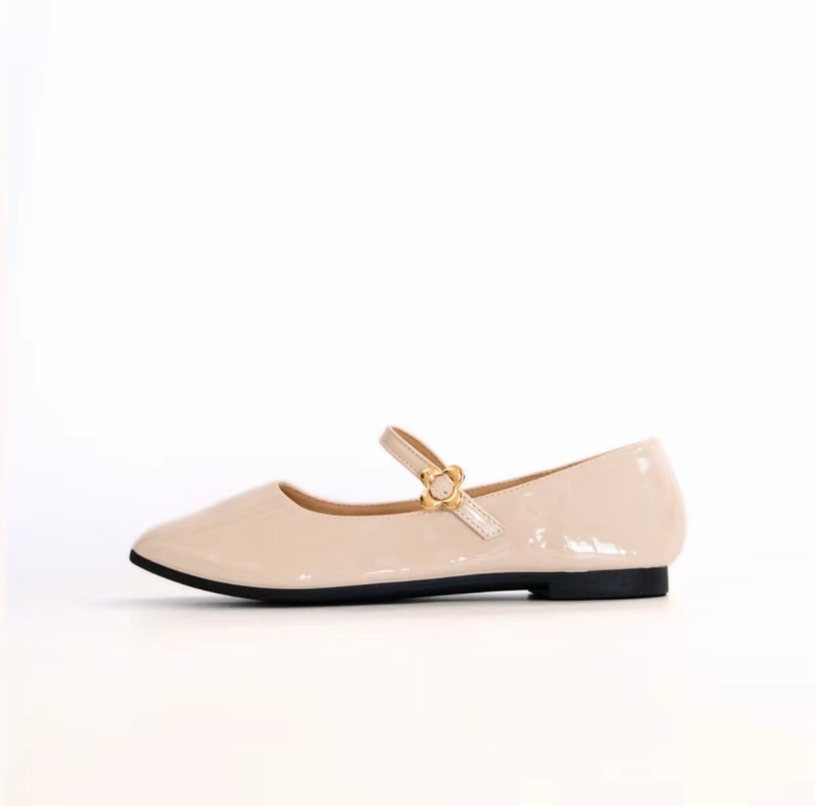 LYDEN Le Flowers Mini Flats with Strap