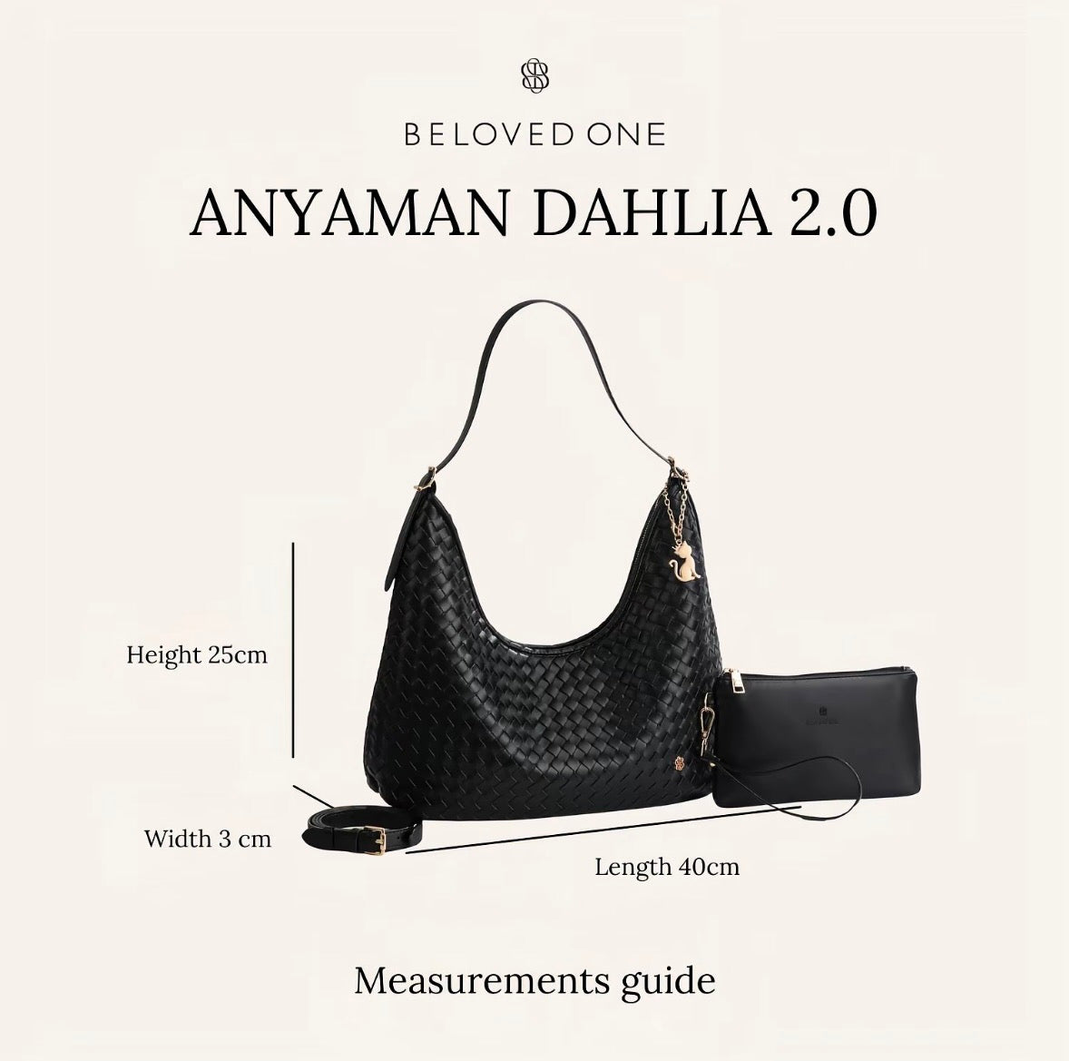 BELOVED ONE Anyaman Dahlia 2.0 Shoulder Bag