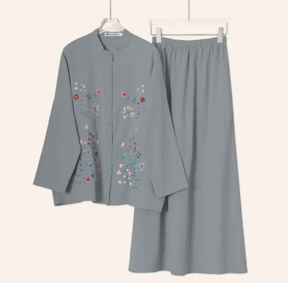 YM Diana Set (Blouse & Skirt)
