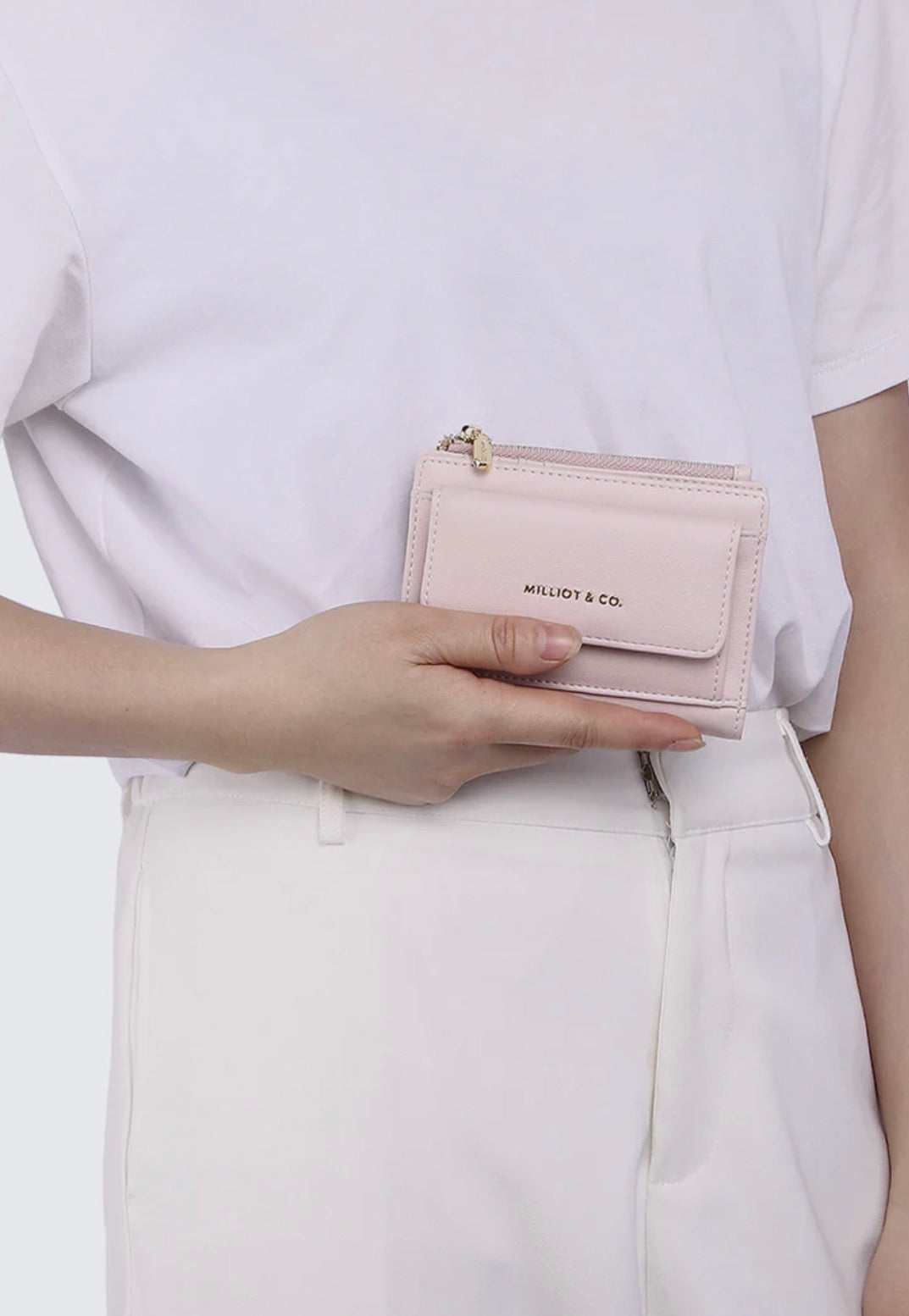 M&Co. Candy Pop Top Zip Mini Wallet