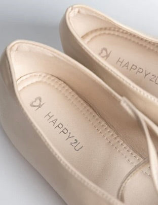 H2U Bailey Tie Strap Flats