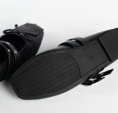 H2U Blake Double Strap Flats