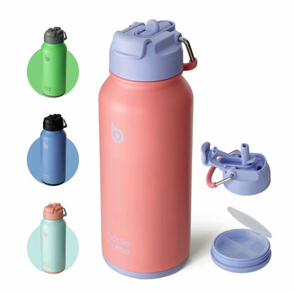 BOTTLE BOTTLE Limited Edition Tumbler with Pill Storage Box 32oz