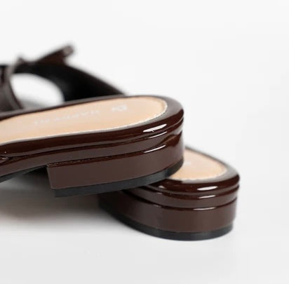 H2U Reed Ribbon Low Heels