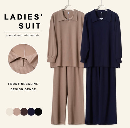 YM Elle/Ellene Set (Blouse & Pants) - Free Size/Plus Size