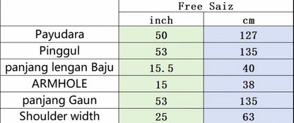 Kaftan Farhah - Free Size