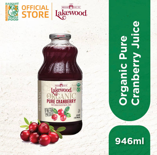 Lakewood Organic Pure Cranberry Juice 946ml