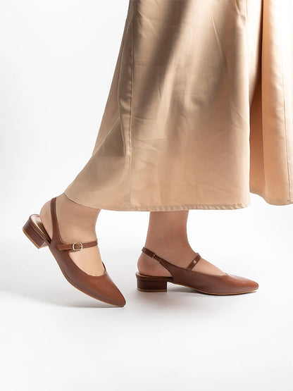 H2U Whitney Strap Mid Heels