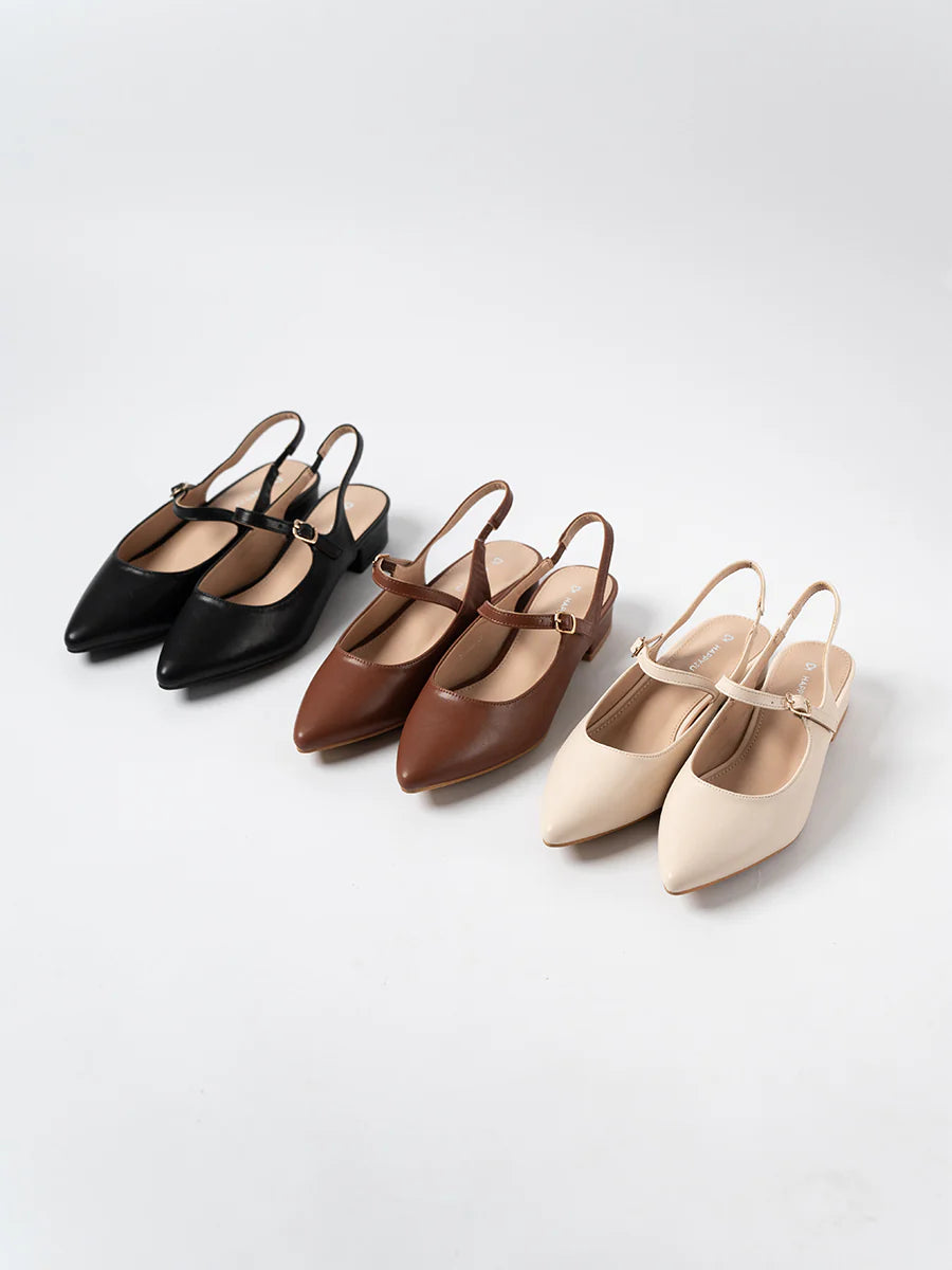 H2U Whitney Strap Mid Heels