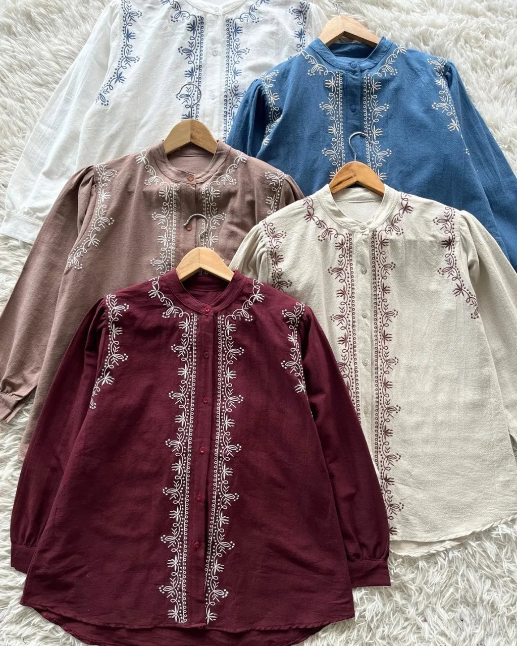 HW Ellma Embroidery Cotton Blouse