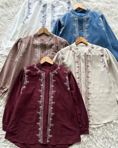 HW Ellma Embroidery Cotton Blouse