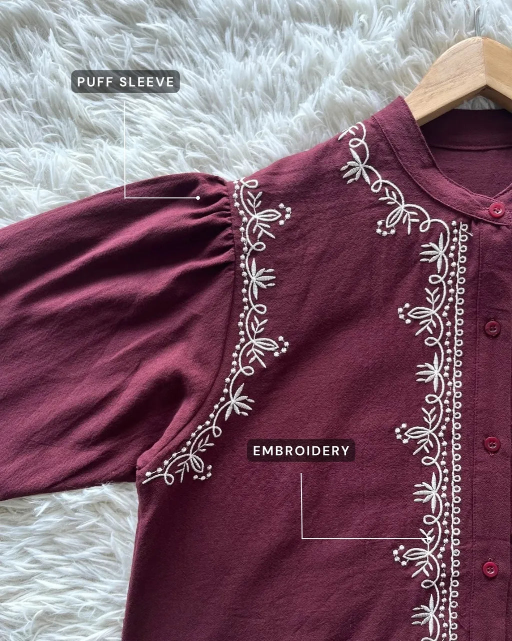 HW Ellma Embroidery Cotton Blouse