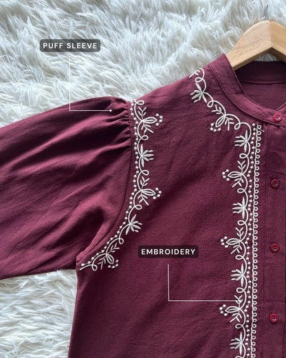 HW Ellma Embroidery Cotton Blouse