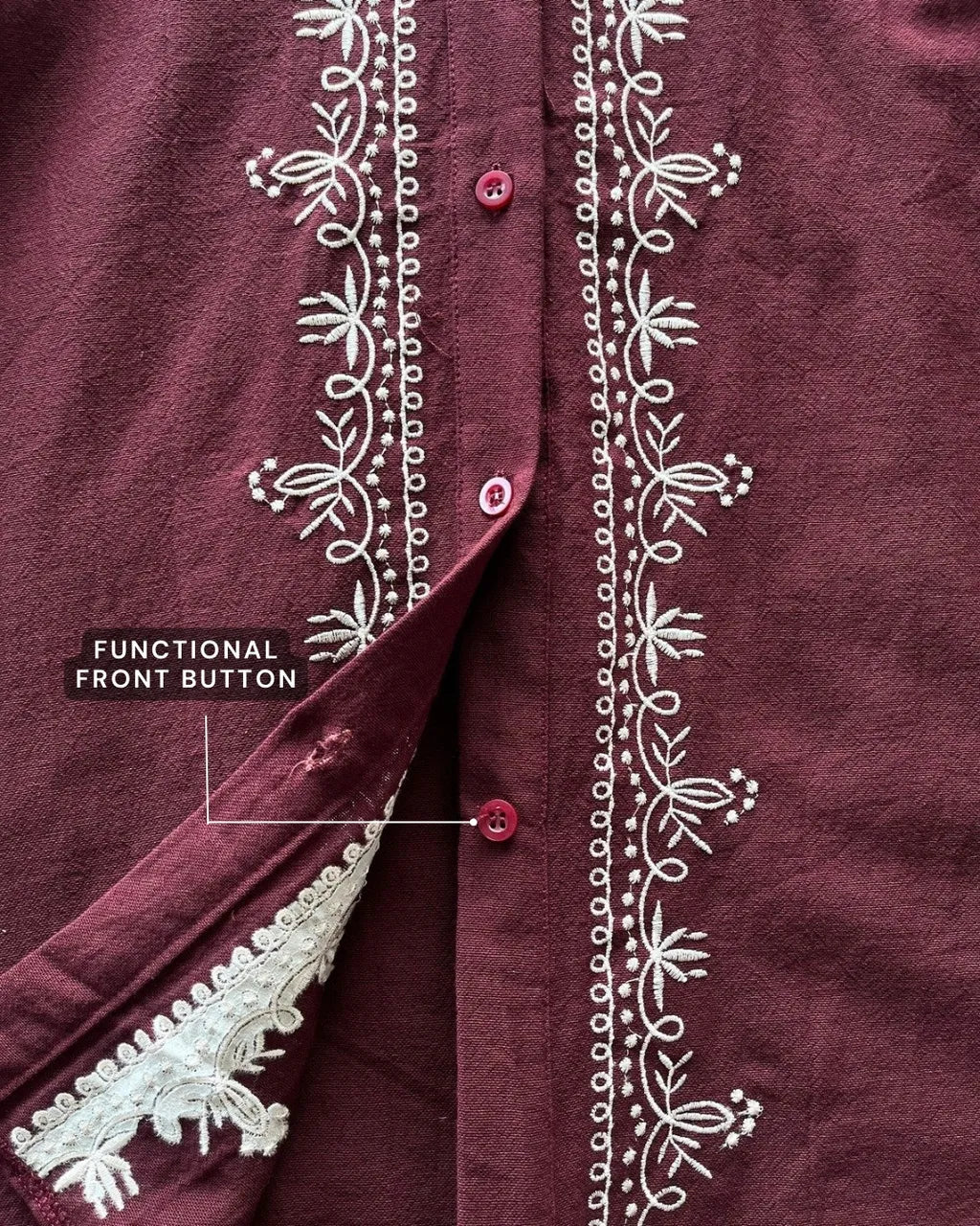 HW Ellma Embroidery Cotton Blouse
