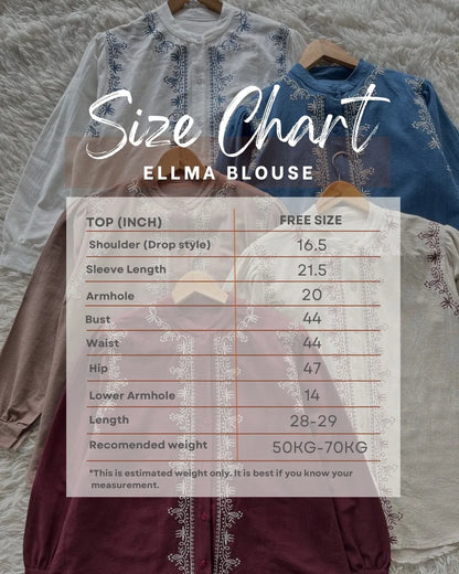 HW Ellma Embroidery Cotton Blouse