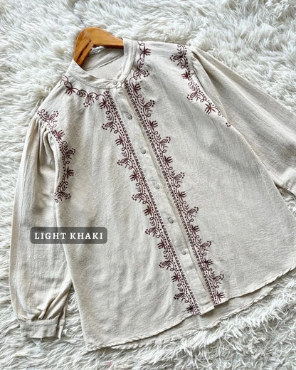 HW Ellma Embroidery Cotton Blouse
