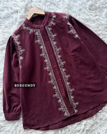 HW Ellma Embroidery Cotton Blouse