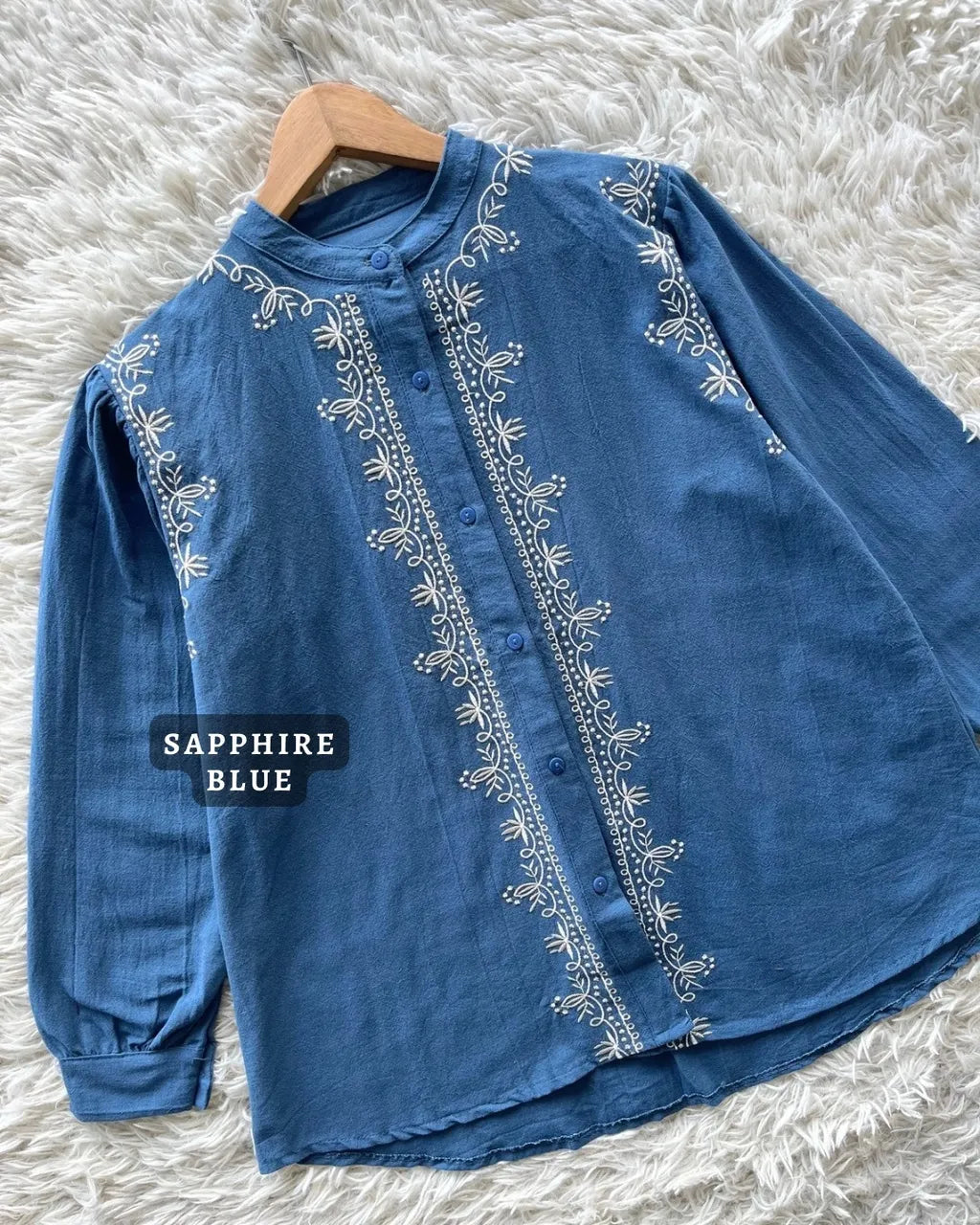 HW Ellma Embroidery Cotton Blouse