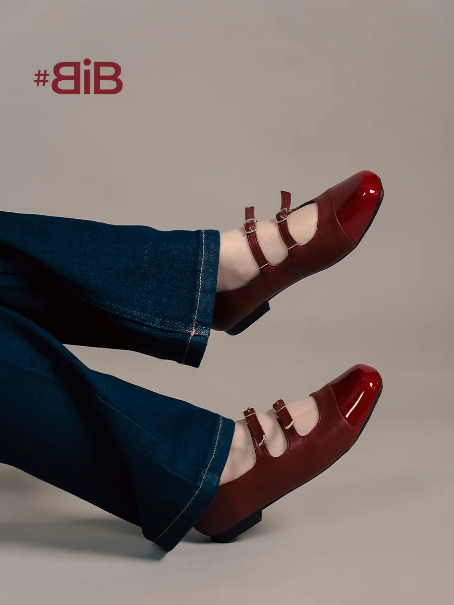 H2U Blair Duo Strap Flats