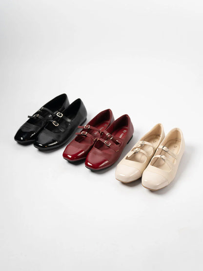 H2U Blair Duo Strap Flats