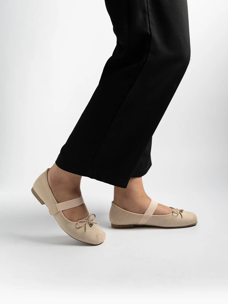 H2U Rosie Yarn Ribbon Flats