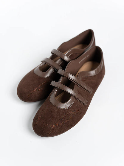 H2U Voline Suede Flats