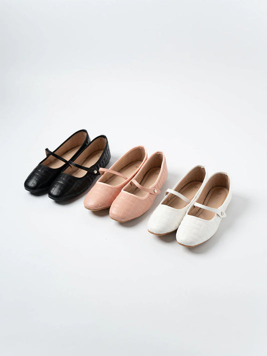 H2U Pearl Quilted Ballerina