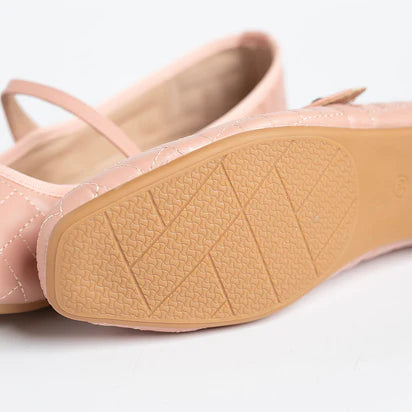 H2U Pearl Quilted Ballerina