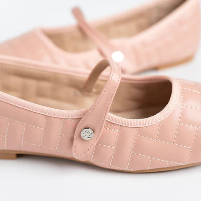 H2U Pearl Quilted Ballerina