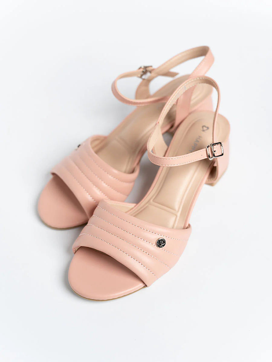 H2U Phily Quilted Sandal Heels