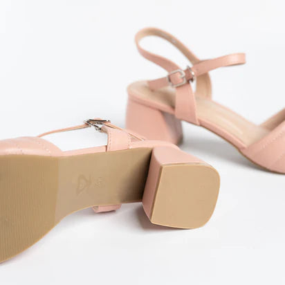 H2U Phily Quilted Sandal Heels