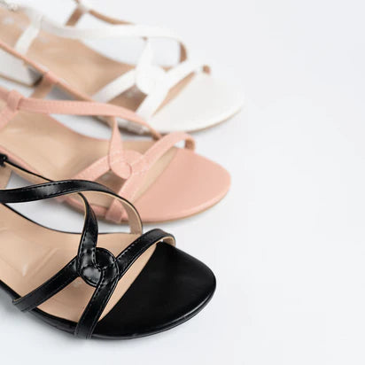 H2U Penny Woven Low Heels