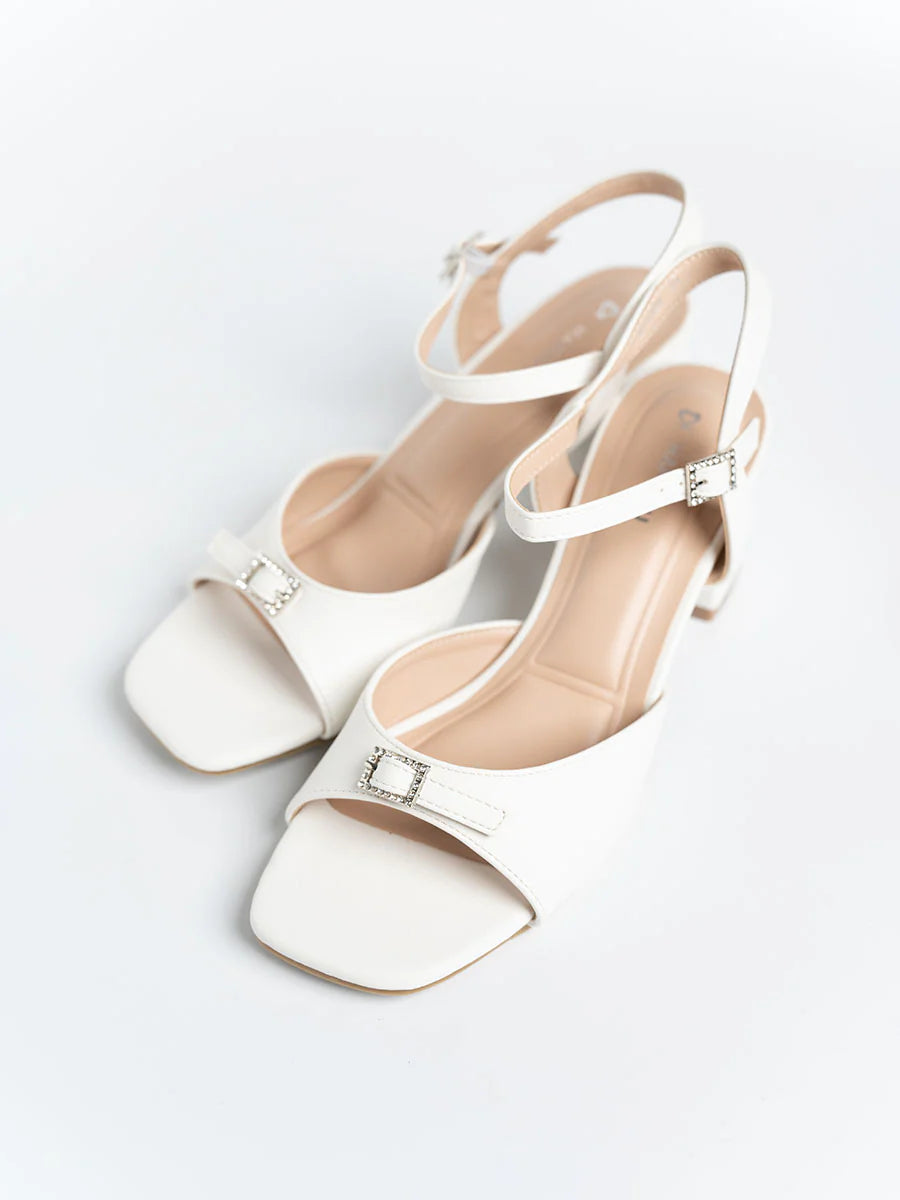 H2U Phoebe Slingback Sandal Heels