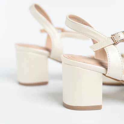 H2U Phoebe Slingback Sandal Heels