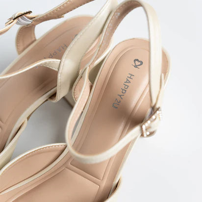 H2U Phoebe Slingback Sandal Heels