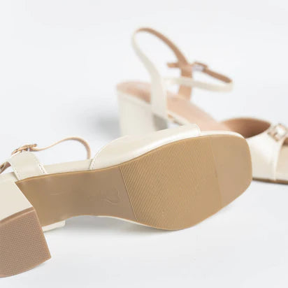 H2U Phoebe Slingback Sandal Heels