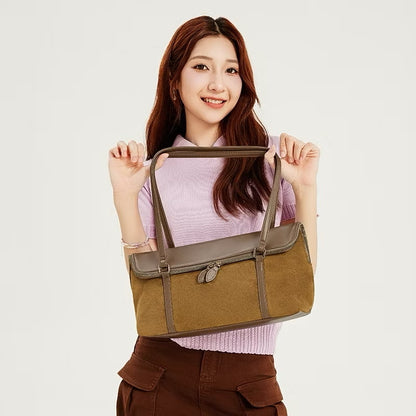 BT Suede Book Tote Bag