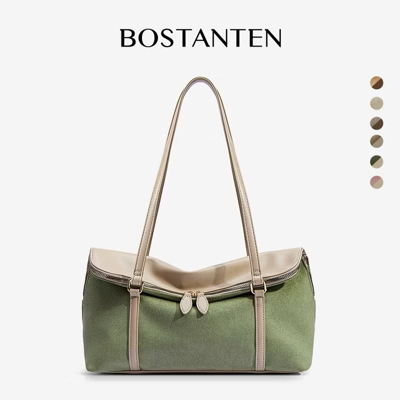BT Suede Book Tote Bag