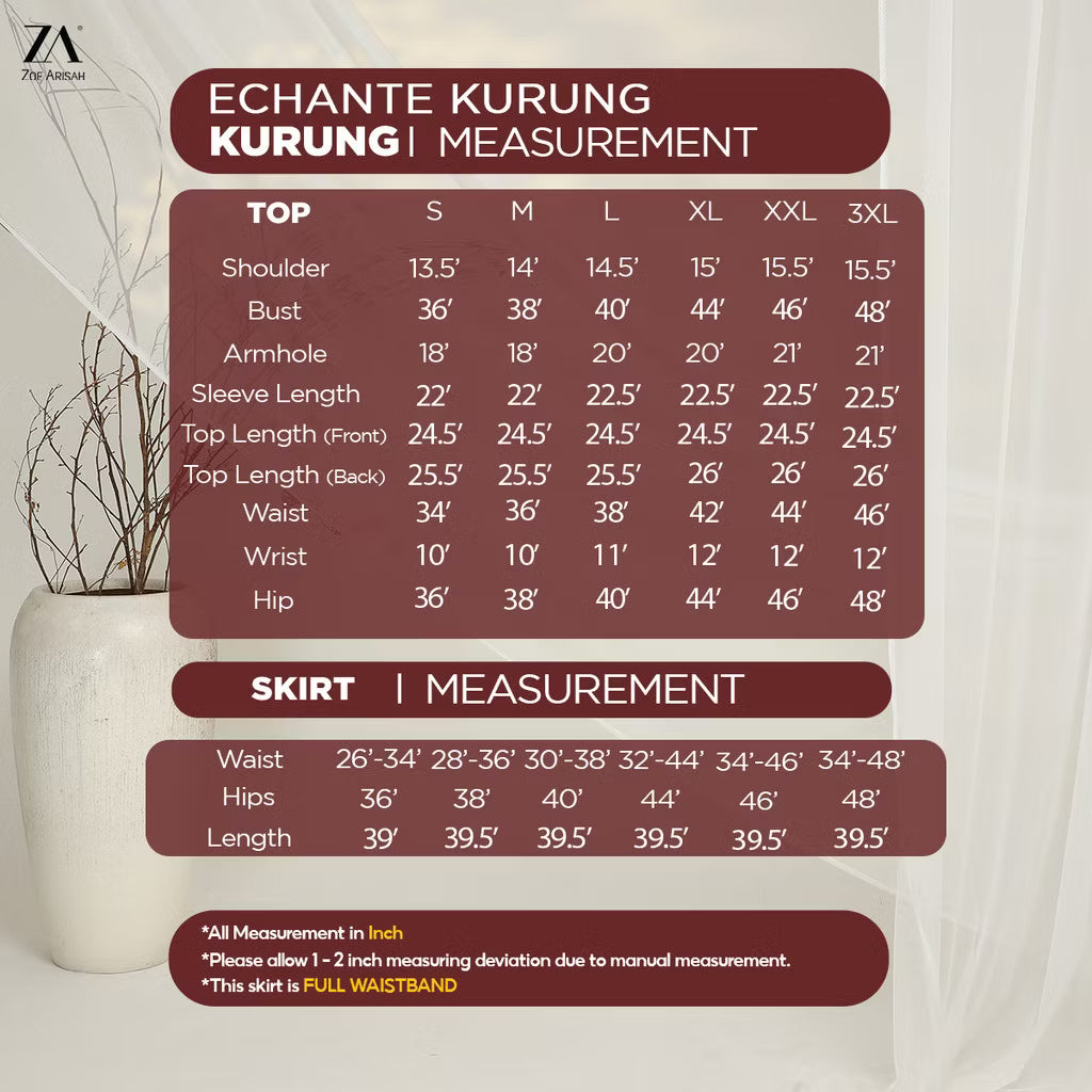 ZA Echante Kurung Kebaya Modern