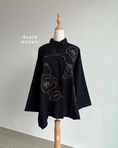 HW [TOP ONLY] Awraa Embroidery Baggy Blouse