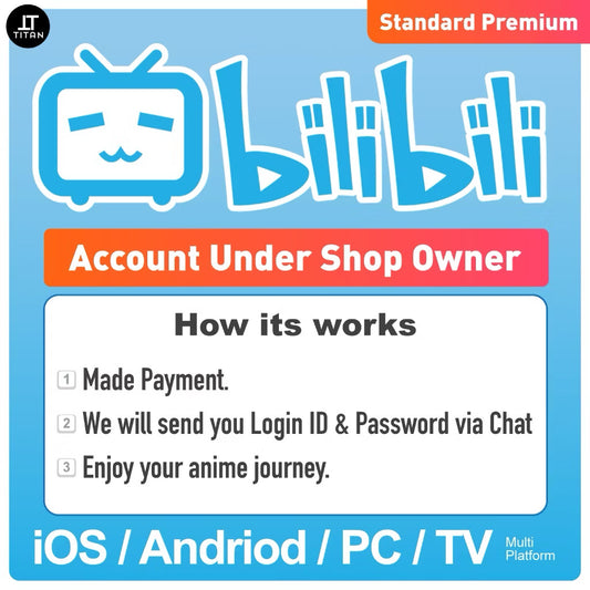Bilibili TV :  Unlimited Anime | iOS Andriod Web Smart TV | No Ads | 1080p Full HD
