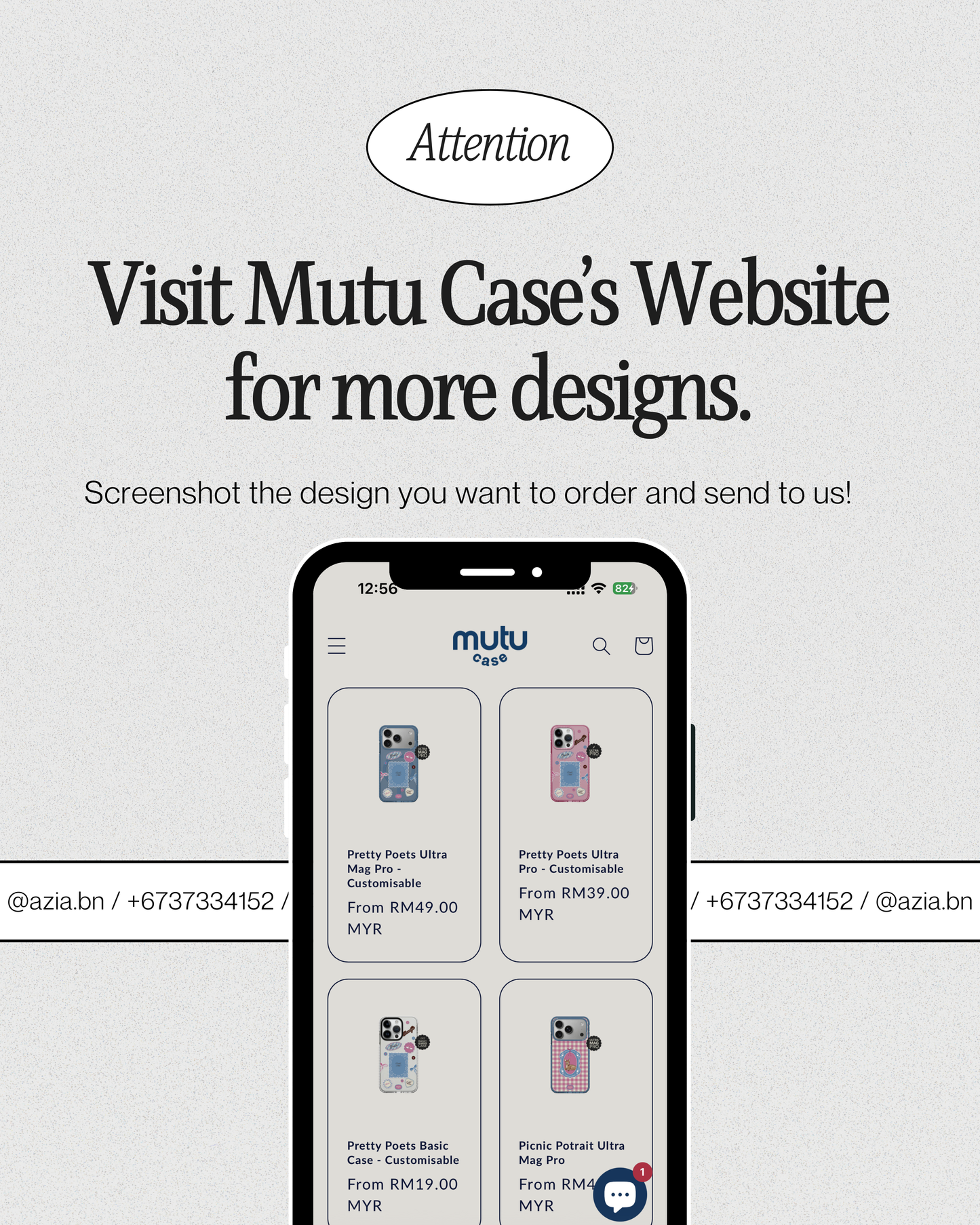(‼️ Do not add this to cart) MC iPhone Cases Other Designs