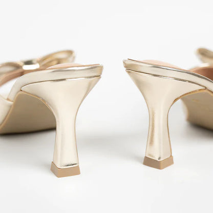 H2U Yumi Bow Glitter Heels - Langsari I Collection