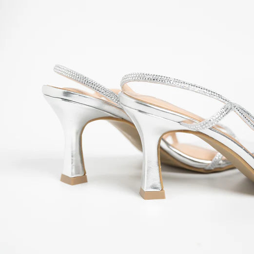 H2U Yuri Glitter Strap Heels - Langsari I Collection