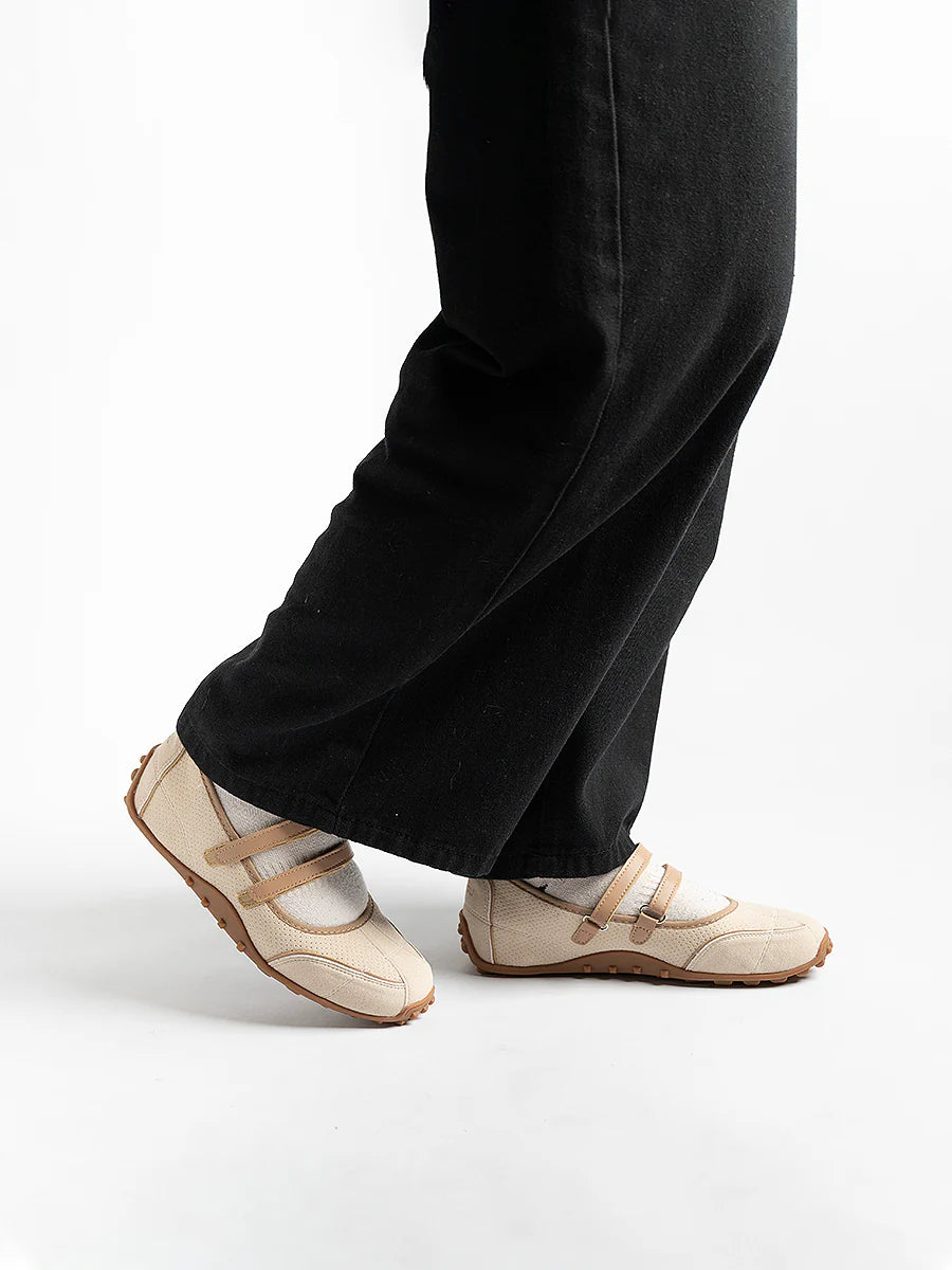 H2U Vanessa Suede Sport Ballerina