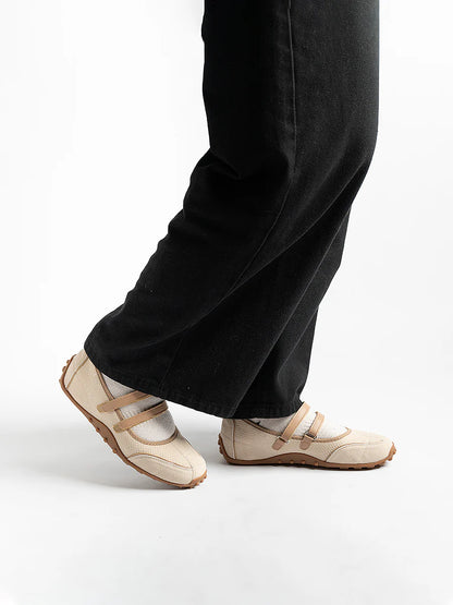 H2U Vanessa Suede Sport Ballerina